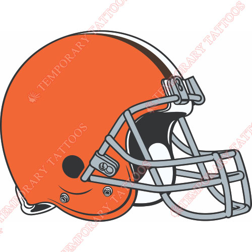 Cleveland Browns Customize Temporary Tattoos Stickers NO.486